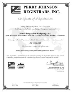 Mobile Integration Workgroup, Inc. 45001 Final